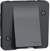 Вывод кабеля без рамки Schneider Electric Mureva Styl IP55 антрацит картинка